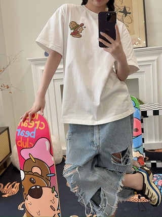INBETWEENERS T-SHIRT UNISEX OFF WHITE 002
