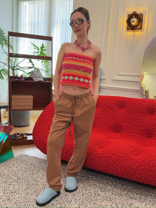 TACH CLOTHING HAND KNITTED TOP