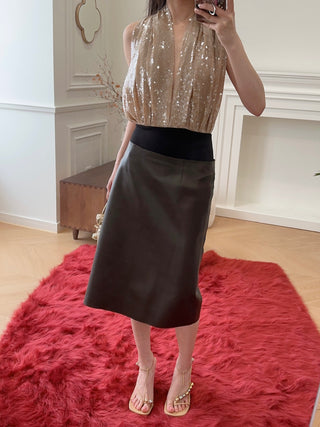 16ARLINGTON WILE MIDI SKIRT