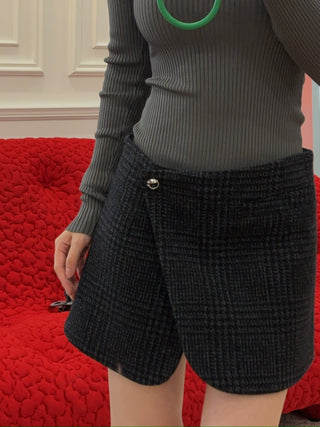 Coperni - Tailored Mini Skirt in Grey
