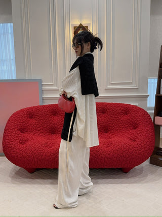 MM6 Maison Margiela WAFFLE KNIT STOLE