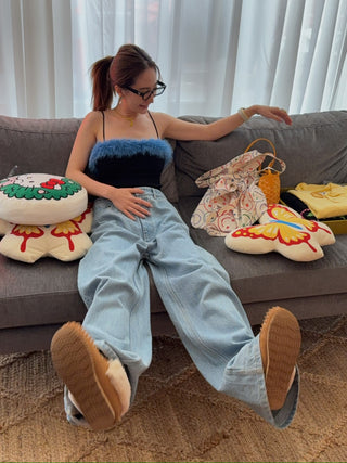 CHRISTOPHER ESBER OVERSIZED DROP JEANS