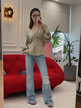 THE MANNEI - Denim Pants in Blue