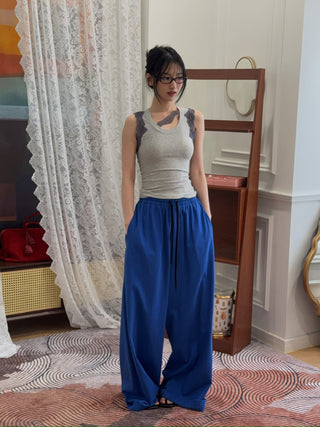 MM6 Maison Maigiela DRAWSTRING WIDE LEG SWEATPANTS