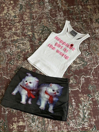 ASHLEY WILLIAMS - HAPPY VEST / WHITE