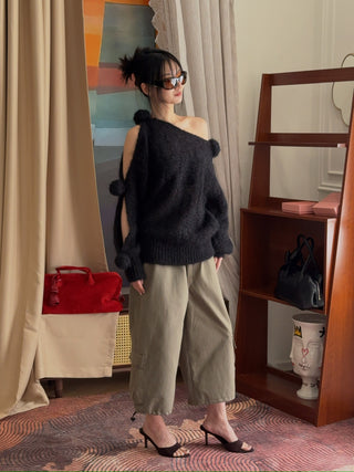 BLUMARINE KIMONO SWEATER