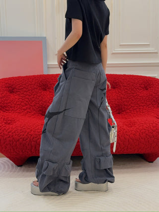 COLLINA STRADA GARDEN CARGO PANT CHARCOAL