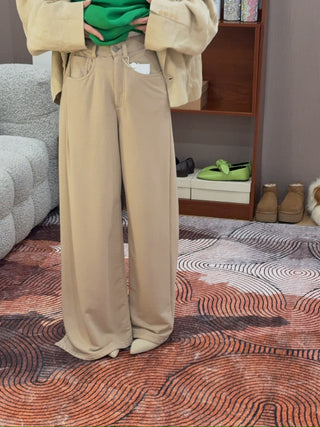 MM6 Maison Margiela WIDE-LEG TROUSERS WITH BILT