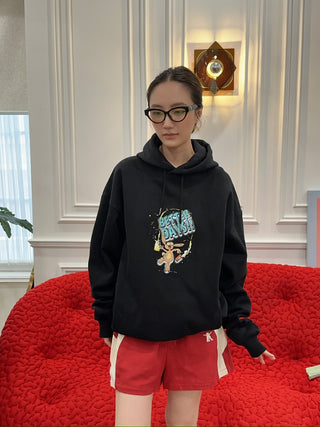 MARTINE ROSE - WOVEN CLASSIC HOODIE