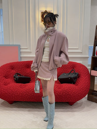 THE MANNEI - Skort in  Lilac