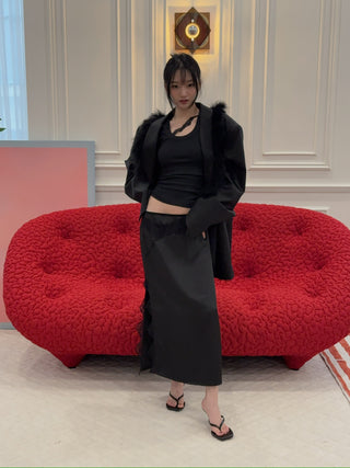 VAILLANT -ATTITUDE MIDI SKIRT
