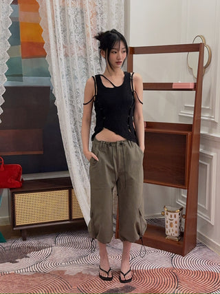 SAMI MIRO VINTAGE SAFETY PIN TANK