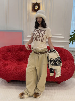 OPEN YY HOMESICK TEE CREAM