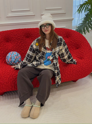 INBETWEENERS FLANNEL SHIRT UNISEX