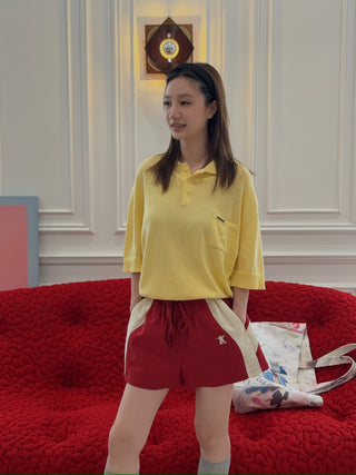 OPEN YY YY COLOR BLOCK SHORTS