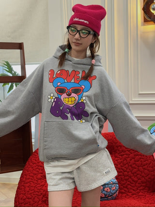 INBETWEENERS HOODIE UNISEX GRIGIO MELANGE