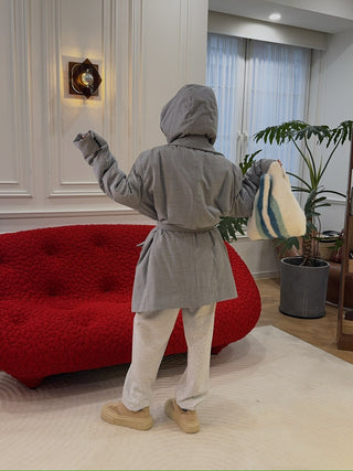 LUAR BELTED PUFF BLAZER