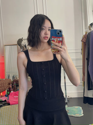 GUIZIO FULL LENGTH KNIT CORSET