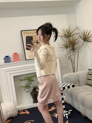BLUMARINE KNITTED CARDIGAN