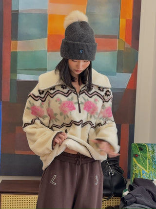 FOR LOVE & LEMONS - Posey Pullover in Cream