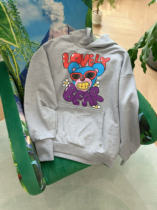 INBETWEENERS HOODIE UNISEX GRIGIO MELANGE