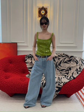 16ARLINGTON - HORNET TANK / SCALE SEQUIN TIGLIO