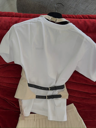 BONBOM - Logo T-shirt in White