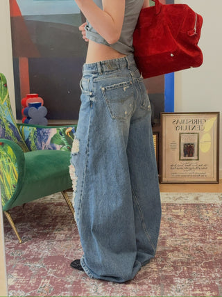 BLUMARINE - DENIM BOYFRIEND