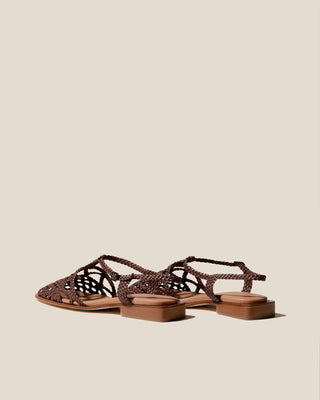 HEREU WOVEN SANDAL COCOA