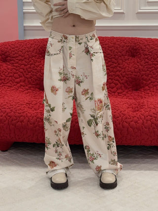 OPEN YY PANELED PAJAMA PANTS