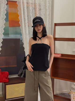 16ARLINGTON - Ivia Top in Black