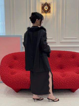 VAILLANT -ATTITUDE MIDI SKIRT