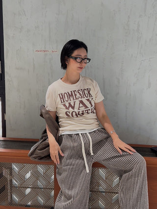 OPEN YY HOMESICK TEE CREAM