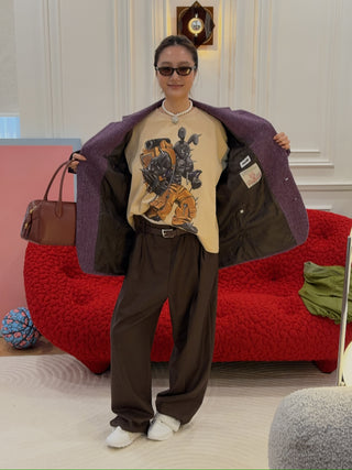 Natasha Zinko Camping Bunny LS T-Shirt