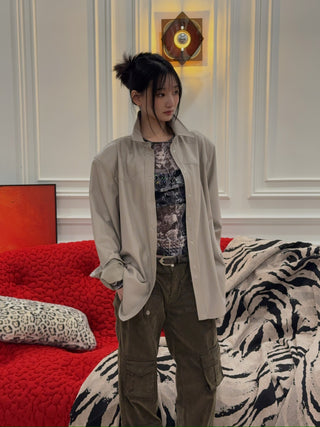 THE ANDAMANE NASHVILLE OVERSIZED WESTERN SHIRT