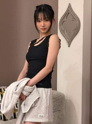 VAILLANT - BALANCHINE TANK TOP / BLACK