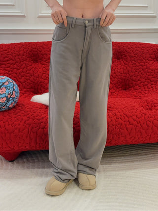 MM6 Maison Margiela DRAWSTRING TAILORED TROUSERS