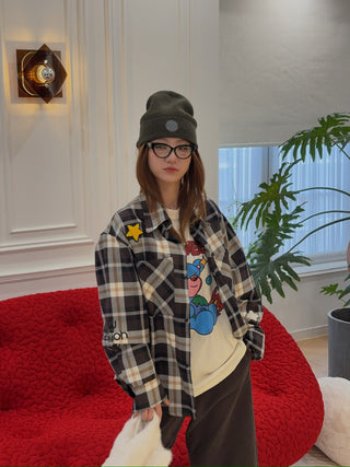 INBETWEENERS FLANNEL SHIRT UNISEX