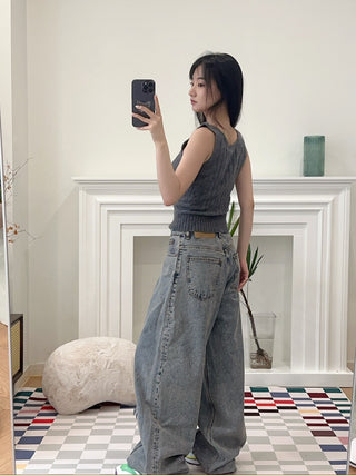 BLUMARINE KNIT TANK TOP
