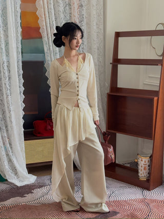 VAILLANT - Bolero Trousers in Oyster