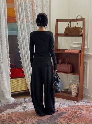 16ARLINGTON - Daye Cardigan in Black
