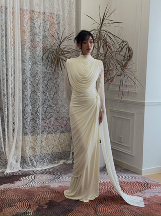 DEME BY GABRIELLA - Ivanna Dress in Off White