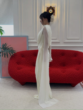 DEME BY GABRIELLA - Ivanna Dress in Off White