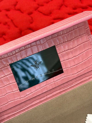 L’AFSHAR -  IDA PINK CROC (MEDIUM)