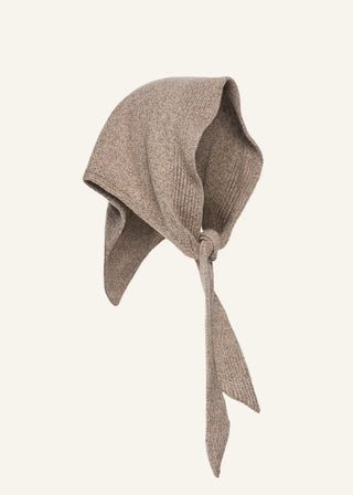 MAGDA BUTRYM - Knitwear tie scarf in beige