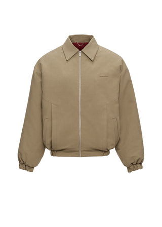 MAGDA BUTRYM - Padded Jacket With Dropped Shoulder in Khaki
