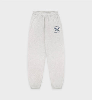 Sporty & Rich - California Emblem Soft Sweatpant in Gray