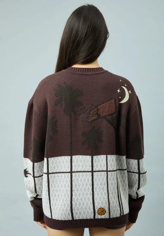 HOUSE OF SUNNY - Slam Dunk West in Dark Brown