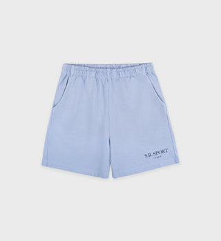 SPORTY & RICH - SR Sport Gym Short in Blue