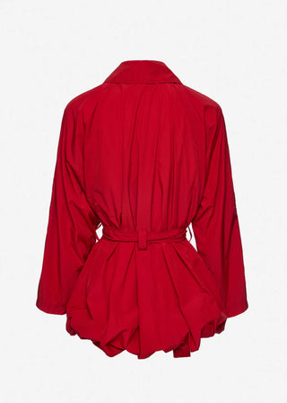 MAGDA BUTRYM - Bubble Hemline Jacket in Red